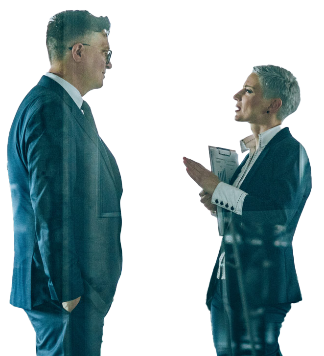 Two Business People Meeting Two Business People Meeting